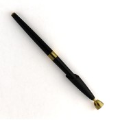 Sleet Black Pen with Stand