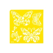 Self-Adhesive Stencil - Butterflies