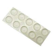 Clear Rubber Bumpers (10 pc.)