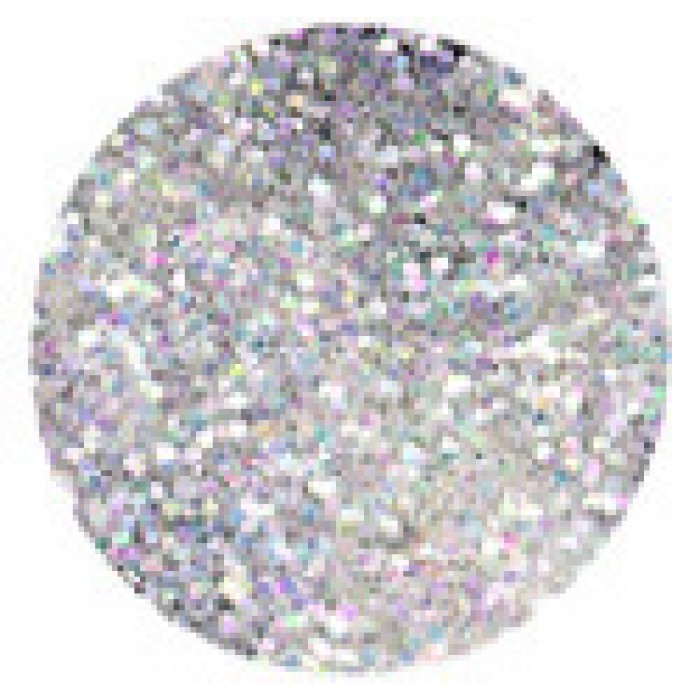 Water Globe Snowflakes - Iridescent Glitter