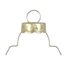 5/8" gold ornament caps (50 pk.)
