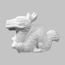 4220 Smokey The Dragon Bisque