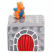 4543 Lil Fred The Dragon Tot Bisque