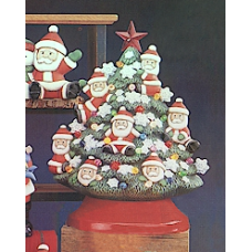 Clay Magic 2171 Santa Tree Mold (Top Only)