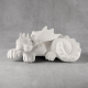 Dragon Shelf Sitter bisque
