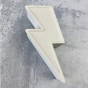 Lightning Bolt Box bisque