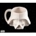Darth Vader Helmet Mug Bisque