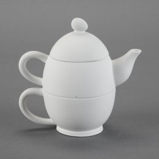 Duncan 21447 Oval Tea-For-One Bisque