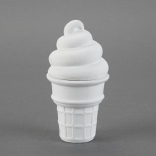 Duncan 21777 Ice Cream Cone Box Bisque