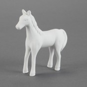 Cute Standing Horse bisque
