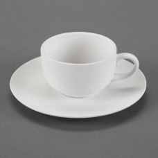 Duncan 24802 Teacup & Saucer Bisque