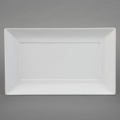Square Collection Platter bisque