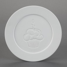 Duncan 29051 Small Cupcake Dinner Plate Bisque