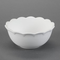 Duncan 31218 Scalloped Bowl Bisque
