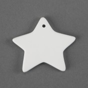 Star Ornament bisque