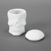 Day of the Dead Skull Box bisque