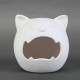 Nightmare Cat Candy Holder bisque