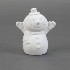 Duncan 34384 Tiny Tot Snowy the Snowman Bisque