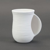 Pottery Snuggle Mug bisque