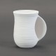 Pottery Snuggle Mug bisque