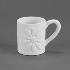 Duncan 35076 Ten Petal Flower Mug Bisque
