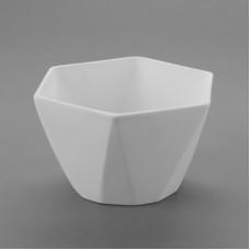 Duncan 35381 Medium Geometric Bowl Bisque