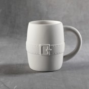 Santa's Belt Mug bisque