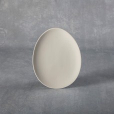 Duncan 37205 Small Egg Plate Bisque
