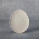 Medium Egg Plate bisque