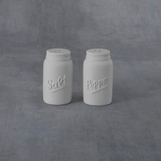 Duncan 38250 Mason Jar Salt & Pepper Shakers (2 pc. set) Bisque