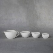 Nesting Measuring Cups (4 pc. set) bisque
