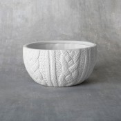 Cozy Sweater Cereal Bowl bisque