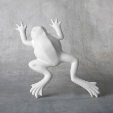 Duncan 38321 Small Wall Frog Bisque