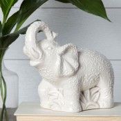 White 3D Elephant