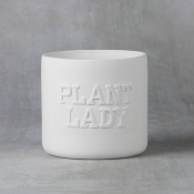 Plant Lady Planter bisque