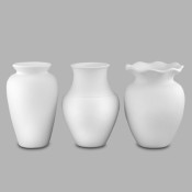 Great Shape Vases bisque (case)