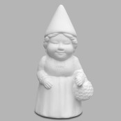 Gnome Hilda bisque