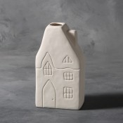 8" House Vase bisque