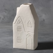 10" House Vase bisque