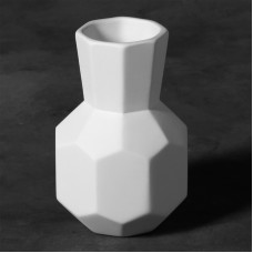 Mayco MB-1467 Faceted Bud Vase Bisque