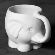 Elephant Mug bisque