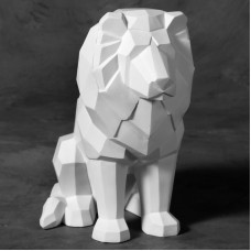 Mayco MB-1476 Faceted Lion Bisque