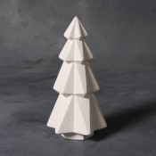 Faceted 7" Tree bisque