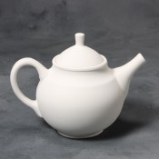 Teapot Stoneware Bisque