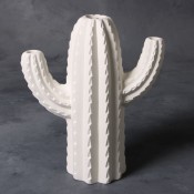 Saguaro Cactus Vase bisque