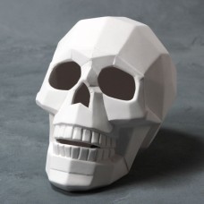 Mayco MB-1515 Faceted Skull Bisque