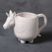 Unicorn Mug bisque