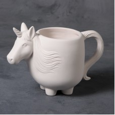 Mayco MB-1524 Unicorn Mug Bisque