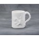 Dragon Mug bisque