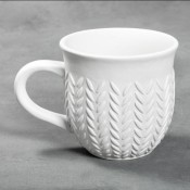 Stitched Mug bisque